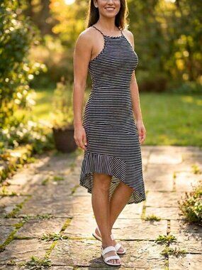 Popular 21 Striped Bodycon Dress NWOT